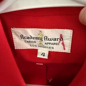 Ralph Lauren Double-Breasted Red Blazer